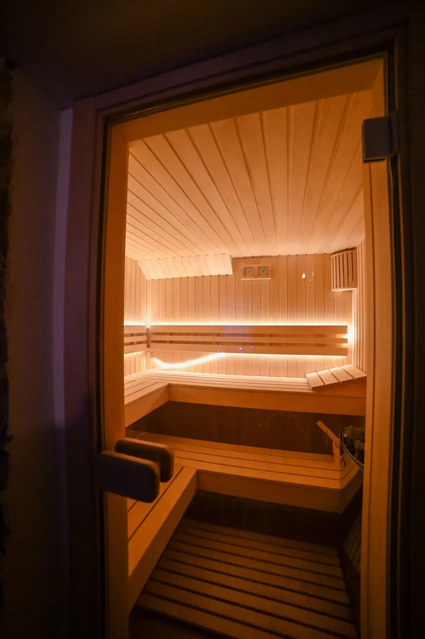 Sauna finlandeză din Private SPA No107